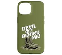 Devil Get Behind Me/Combat Boots Case for iPhone 15