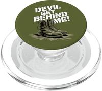 Devil Get Behind Me/Combat Boots PopSockets PopGrip for MagSafe