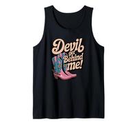Devil Get Behind Me/Cowboy Boots Tank Top