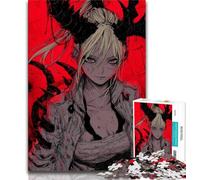 Devil Girl 1000 Pieces Jigsaw Puzzles For Teens And Adults,Educational Toys Is Ideal As A Gift for The Whole Family 50x75cm