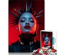 Devil Girl JigsawPuzzle 1000 Pieces for Adults,Family Game Stress Reliever Difficult Challenge Great Gifts And Toys 38x26cm