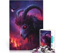 Devil Goat2000 Pieces Jigsaw Puzzles for Adults Challenging Game and Family Play for is ideal as a gift for the whole family 70x100cm