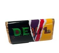 Devil-halloween Novelty themed funny Chocolate Bar gift. For Birthdays, Christmas, Valentines, Anniversary, Easter, Mothers Day & Fathers Day (One Size, White Chocolate)