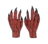 Devil Hands Mens Ladies Halloween Horror Fancy Dress Devils Accessories
