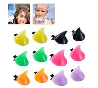 Devil Horn Hair Clip Horn Barrette For Halloween Party Wear Hairpin Cosplay Props Theme Colorful Photo Prop