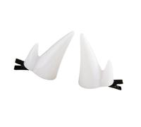 Devil Horn Hairpin for Punk Anime Theme Party Red Hair Clip Teen Adult Halloween Cosplay Accessories Devil Horn Hair Clip Halloween, フリーサイズ