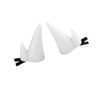 Devil Horn Hairpins For Punk Anime Theme Parties Red Hair Clip For Teens Adults Halloween Cosplay Accessories Devil Horn Hair Clip