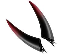 Devil Horns Hair Pins - Demon Costume Headwear, Vampire Cosplay Accessories, Gothic Halloween Horn Clips, Unique Costume Hairpiece | Scary Funny Cosplays unique and striking for Women Men