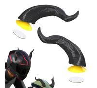 Devil Horns Helmets, Devil Horn Decoration | Motorcycle Helmets Devil Horn Ornament for Ski Snowboard Helmets Attachment