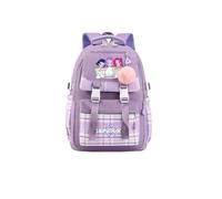 Devil Hunters School Backpack, Cool Teen School Bag, Fashion Simple Casual Daypacks with Zipper, Lightweight and Stylish, Cool Rucksack for Schools, Travel & Vacation (Purple,A)