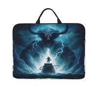Devil in The Ocean Pattern Laptop Sleeve Case 14 in Suitable for Notebook Computer Tablet Traveling Carrying Simple Case
