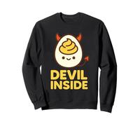 Devil Inside Funny Deviled Egg Sweatshirt