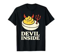 Devil Inside Funny Deviled Egg T-Shirt