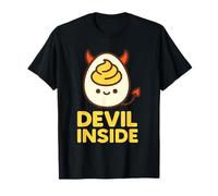 Devil Inside Funny Deviled Egg T-Shirt
