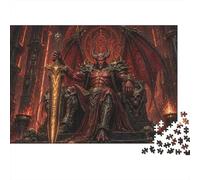 Devil King Demon Lord Jigsaw Puzzle 1000 Pieces, Patience Game
