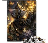 Devil Kitten Jigsaw Puzzles 1000 Pieces for Adults Teens, Educational Games Home Decoration Deal As Gifts for The Whole Family (50x75cm)