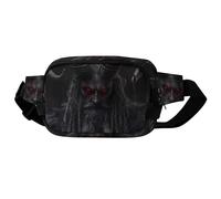 Devil Krampus Travel Fanny Pack Crossbody Waist Packs with Adjustable Strap Sling Bag