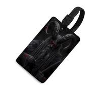 Devil Krampus Travel Luggage Tags for Suitcases Baggage Handbag Label