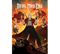 Devil May Cry (2025) V3 Animated TV Show Poster Framed or Unframed Glossy Poster (A4 210 x 297 mm Unframed)