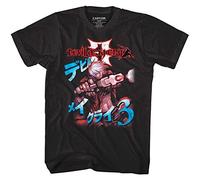 Devil May Cry Dmc 3 Japanese Game Cover Men's T Shirt Dante Vintage Arcade Gamer-BlackXL