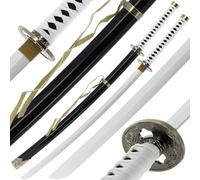 Devil May Cry Virgil Yamato Wooden Sword Prop Non Sharp Blunt Blade Made of Bamboo - 100cm Blunt Cosplay Display Gift for Fans