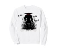 Devil Nine Satan Metalhead Inch Heresy TxRxP Nails Lucifer Sweatshirt