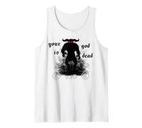 Devil Nine Satan Metalhead Inch Heresy TxRxP Nails Lucifer Tank Top