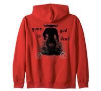 Devil Nine Satan Metalhead Inch Heresy TxRxP Nails Lucifer Zip Hoodie