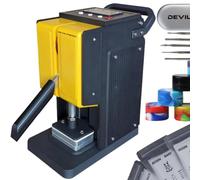 DEVIL PRESS™ ROSIN PRESS DP9 1 TON MINI MANUAL HEAT PRESS V2 Pollen Press with LCD Display and Time + 50 Parchment papers - 1x 6 in 1 tool kit - 5 x Silicone Cases -10 x Rosin Bags - 2 Year Warranty