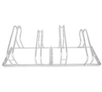 devil ray - Bicycle stand bike stand 4 pitches hot-dip galvanised screwed on one side - 140 cm (width) x 56 cm (depth) x 40 cm (height).