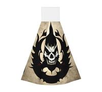 Devil Satan Coral Velvet Hand Wipes - Hanging Towels for Kitchen, Bathroom, Camping, Outdoor & Personal Hygiene