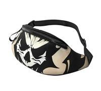 Devil Satan Fanny Pack for Men Women, Fashion Festival Fanny Pack, Travel Sport Walking Waist Bag