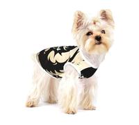 Devil Satan Full Print Cotton Pet Vest S Dog Cat Clothes Soft Elastic Breathable Pullover Pet