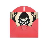 Devil Satan Greeting card, blank interior, suitable for occasions such as Valentine's Day and wedding anniversaries.