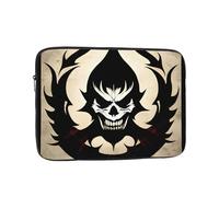 Devil Satan Laptop Bag Convenient Shockproof 10 inch Stylish Print for Business Travel Work and Office