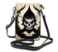 Devil Satan Leather Crossbody Flap Phone Bag,Small Crossbody Women'S Purse And Handbag With Shoulder Strap,