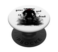 Devil Satan Nine Metalhead Comic Con Inch Lucifer Hell Nails PopSockets Adhesive PopGrip