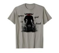 Devil Satan Nine Metalhead Comic Con Inch Lucifer Hell Nails T-Shirt