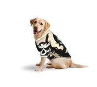 Devil Satan Print Large Dog Hawaiian Shirt Breathable Mesh T-Shirt, Summer Pet Clothes for Medium Big Dogs, Lightweight Dog Outfit 4XL