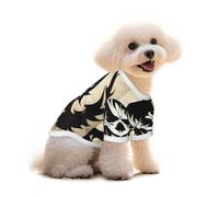 Devil Satan Print Pure Cotton Pet T-Shirt, Dogs & Cats Comfy Tee Vest, for Small Medium Summer Winter Clothes