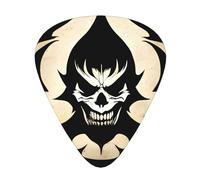 Devil Satan Printed guitar picks, set of 12, three thicknesses, suitable for guitar and ukulele, as a gift