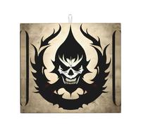 Devil Satan Prints Kitchen countertop Absorbent mat Water-Absorbent and Non-Slip for Tableware Kitchen countertop Sink