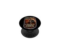 Devil Saw Me with My Head Thought He'd Won Until I Said Amen PopSockets Adhesive PopGrip