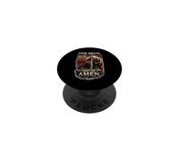 Devil Saw Me with My Head Thought He'd Won Until I Said Amen PopSockets Adhesive PopGrip