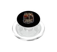 Devil Saw Me with My Head Thought He'd Won Until I Said Amen PopSockets PopGrip for MagSafe