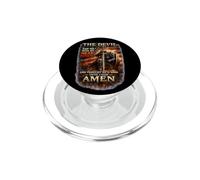Devil Saw Me with My Head Thought He'd Won Until I Said Amen PopSockets PopGrip for MagSafe