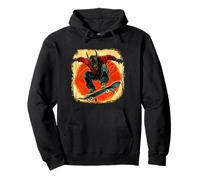 Devil skateboarder Pullover Hoodie