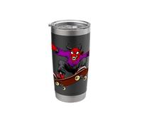 Devil Skateboarder Stainless Steel Insulated Tumbler