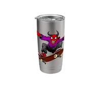 Devil Skateboarder Stainless Steel Insulated Tumbler