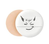 Devil Text Stickers Art Deco Fashion Air Cushion Makeup Foundation Sponge Powder Puff